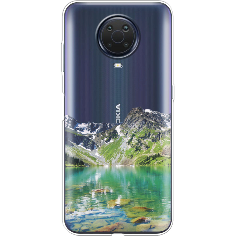 Прозрачный чехол BoxFace Nokia G20 Green Mountain