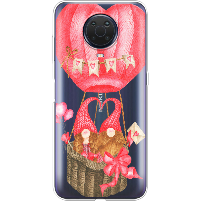 Прозрачный чехол BoxFace Nokia G20 Valentine Dwarfs