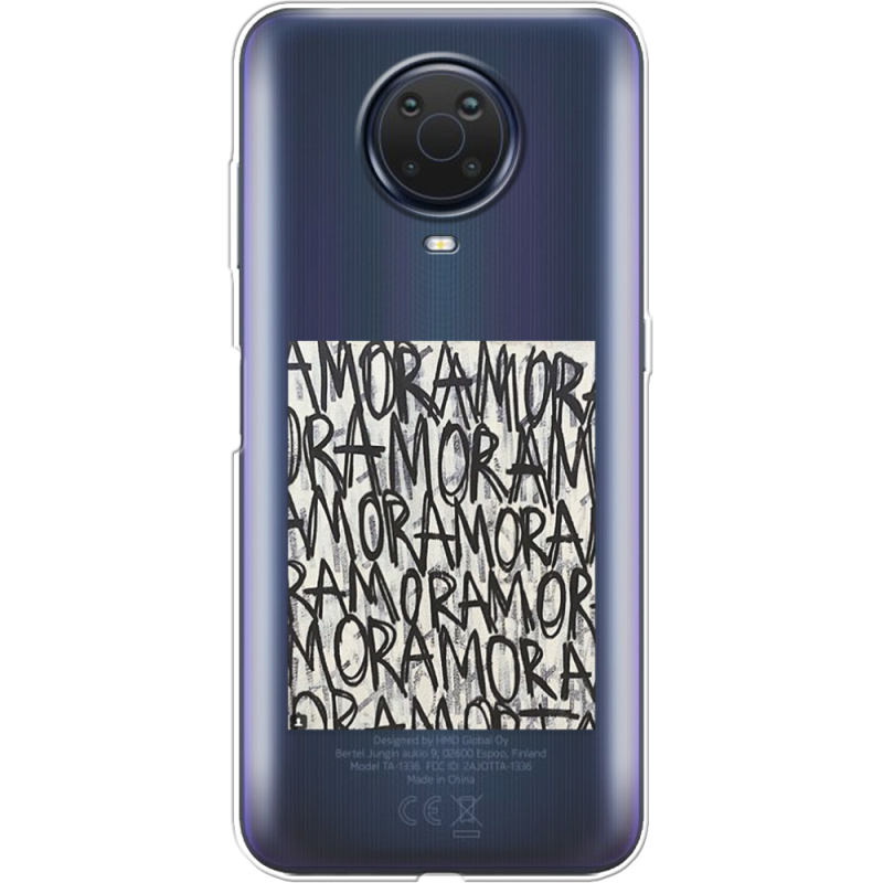 Прозрачный чехол BoxFace Nokia G20 Amor Amor