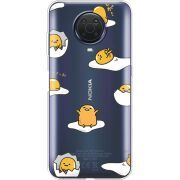 Прозрачный чехол BoxFace Nokia G20 Gudetama