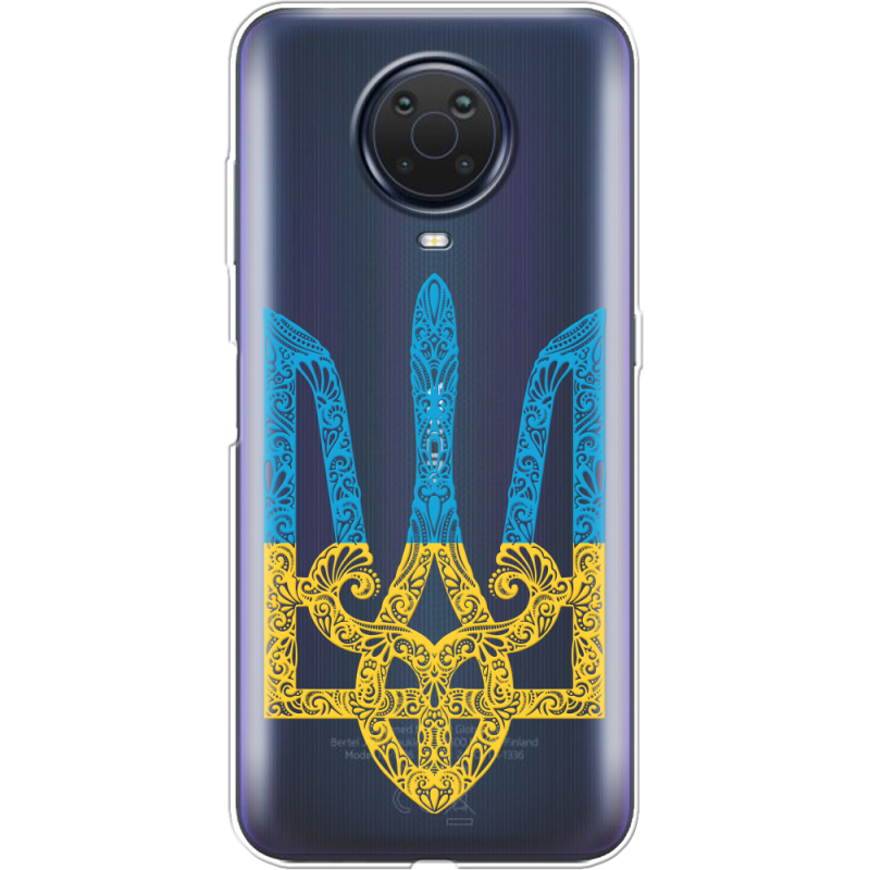 Прозрачный чехол BoxFace Nokia G20 Gold Trident