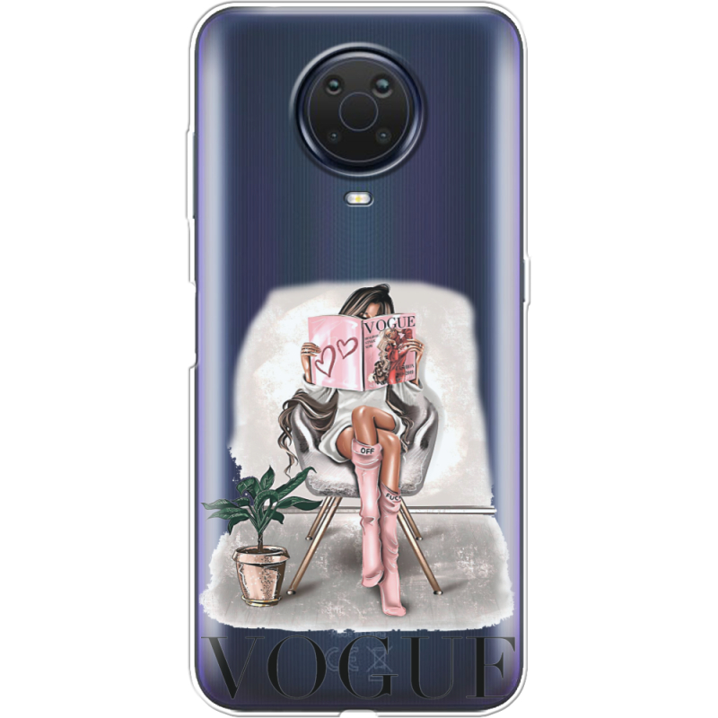 Прозрачный чехол BoxFace Nokia G20 VOGUE