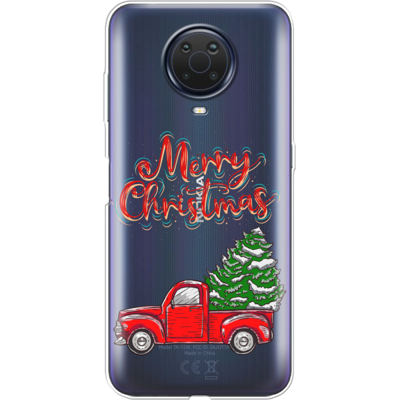 Прозрачный чехол BoxFace Nokia G20 Holiday Car