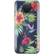 Прозрачный чехол BoxFace Nokia G20 Tropical