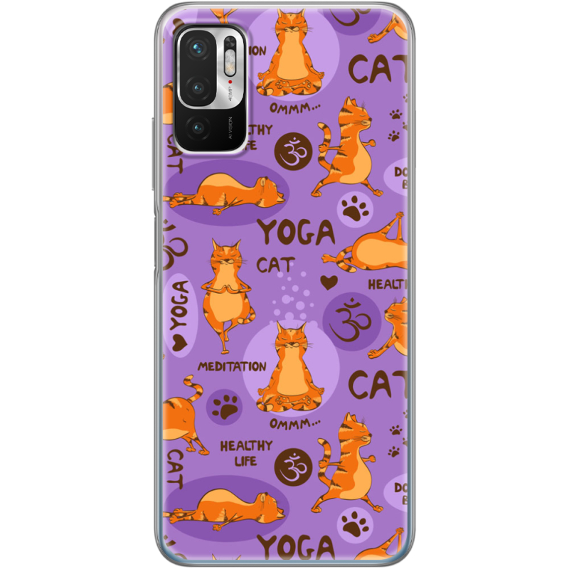 Чехол BoxFace Xiaomi Redmi Note 10 5G Yoga Cat