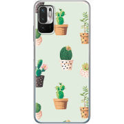 Чехол BoxFace Xiaomi Redmi Note 10 5G L-green Cacti