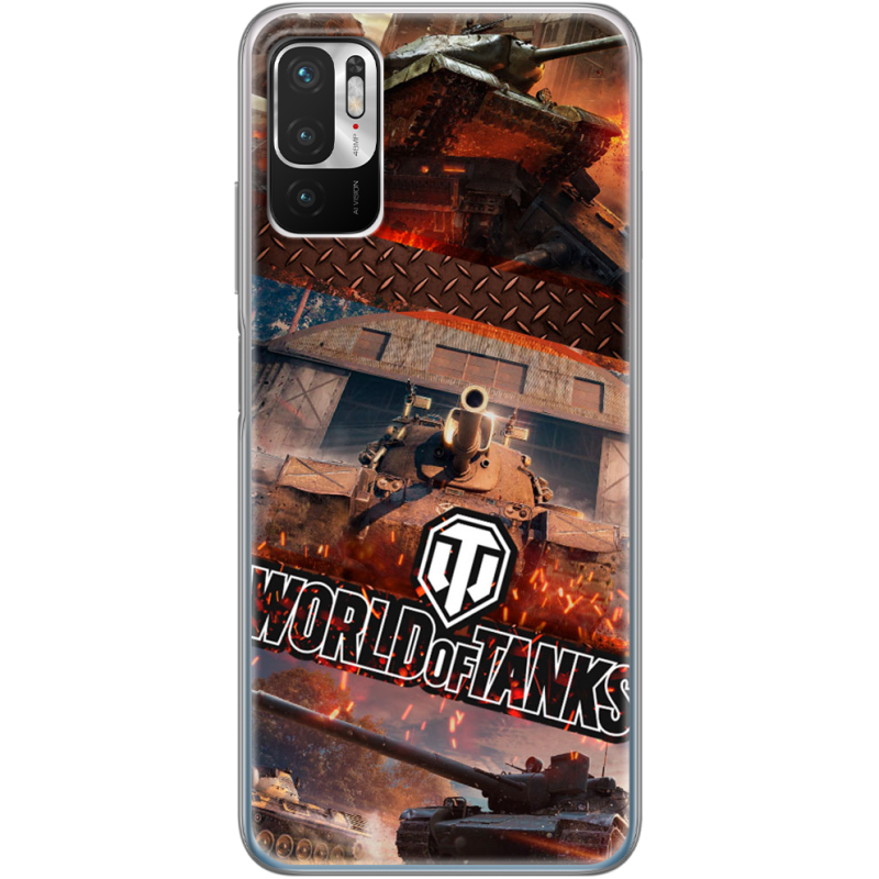 Чехол BoxFace Xiaomi Redmi Note 10 5G World Of Tanks