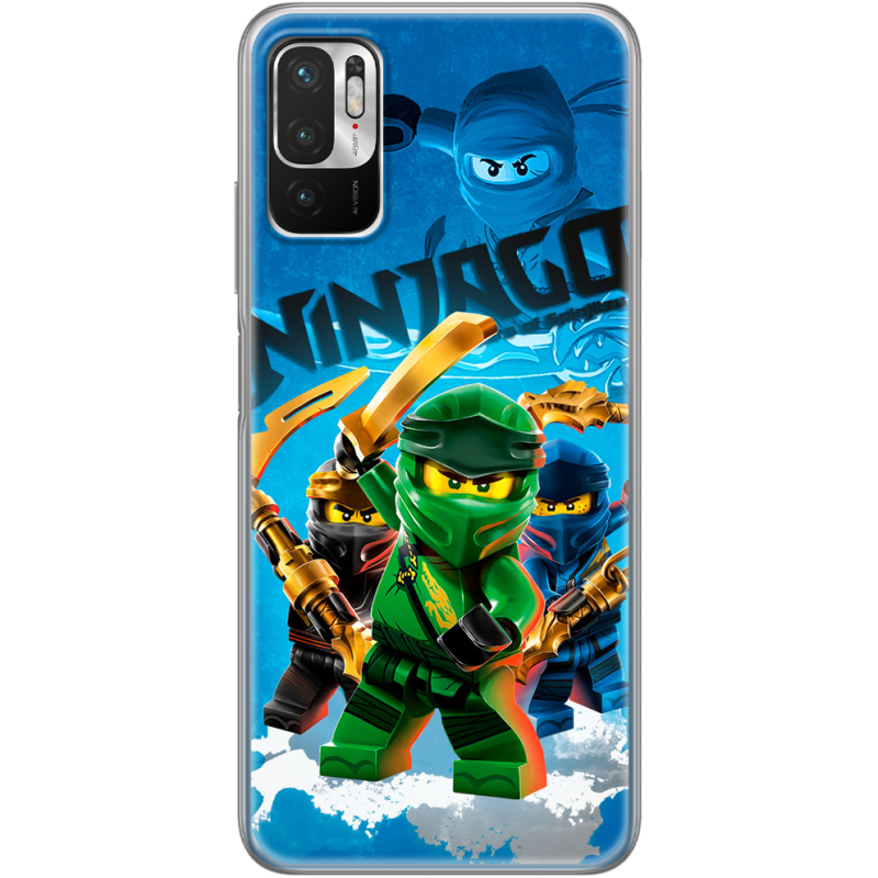 Чехол BoxFace Xiaomi Redmi Note 10 5G Lego Ninjago