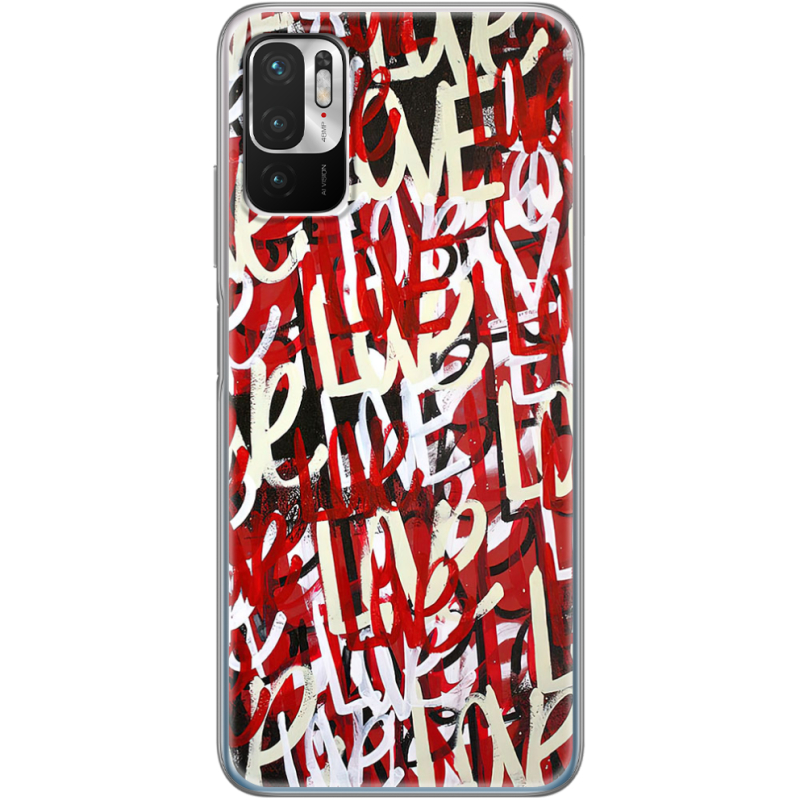 Чехол BoxFace Xiaomi Redmi Note 10 5G Love Graffiti