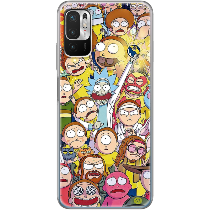 Чехол BoxFace Xiaomi Redmi Note 10 5G Rick and Morty