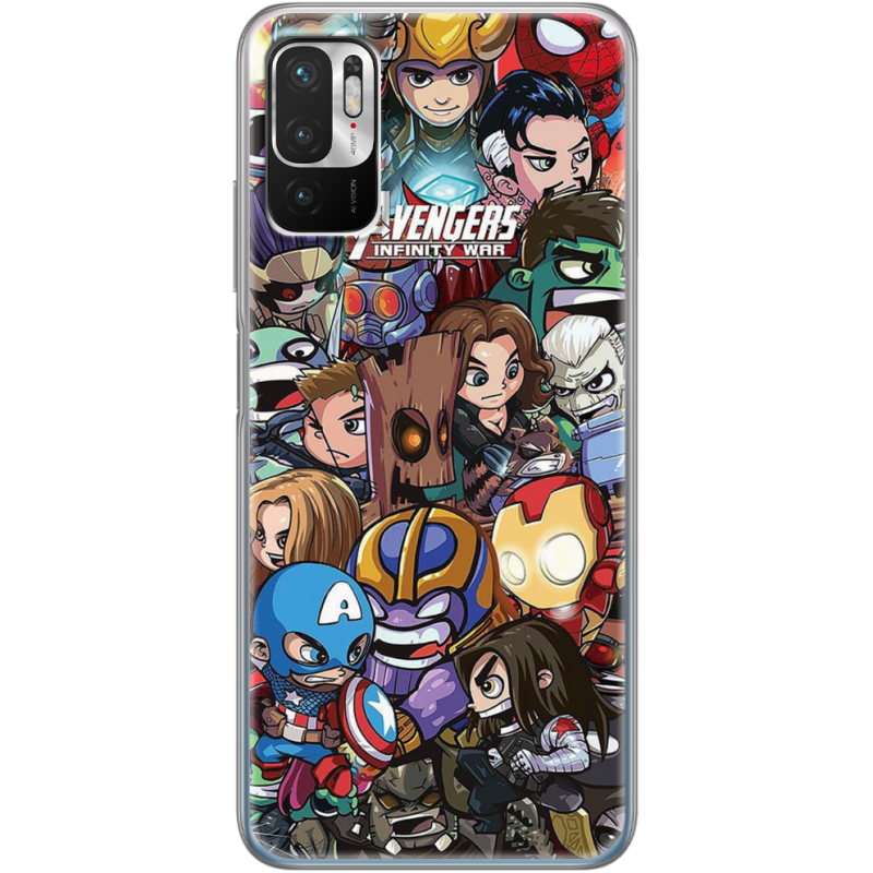 Чехол BoxFace Xiaomi Redmi Note 10 5G Avengers Infinity War