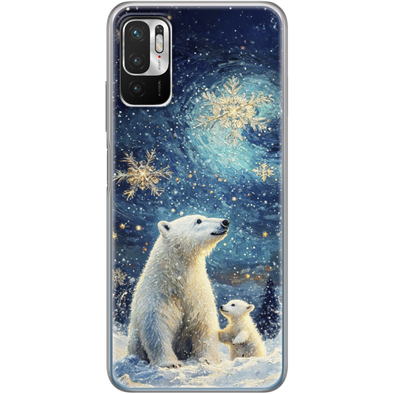 Чехол BoxFace Xiaomi Redmi Note 10 5G Північні ведмеді