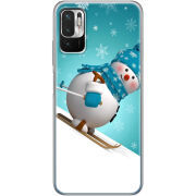 Чехол BoxFace Xiaomi Redmi Note 10 5G Skier Snowman