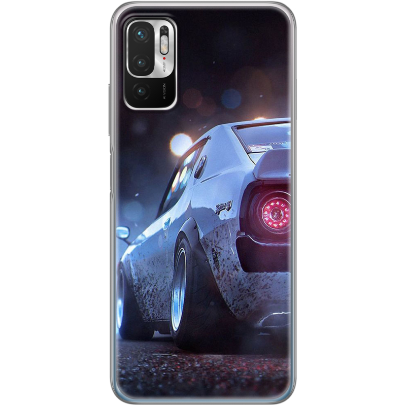 Чехол BoxFace Xiaomi Redmi Note 10 5G Silver Car