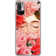 Чехол BoxFace Xiaomi Redmi Note 10 5G Girl in Flowers