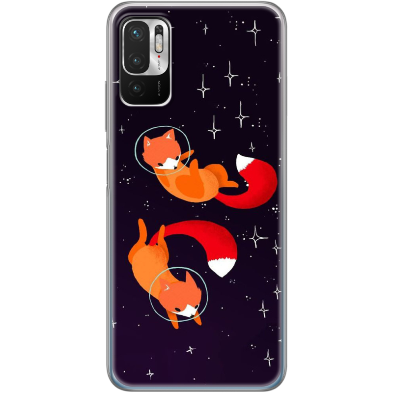 Чехол BoxFace Xiaomi Redmi Note 10 5G Fox-Astronauts