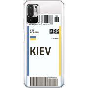 Прозрачный чехол BoxFace Xiaomi Redmi Note 10 5G Ticket Kiev