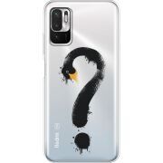 Прозрачный чехол BoxFace Xiaomi Redmi Note 10 5G Swan question