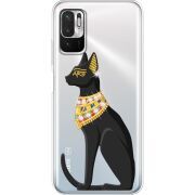 Чехол со стразами BoxFace Xiaomi Redmi Note 10 5G Egipet Cat