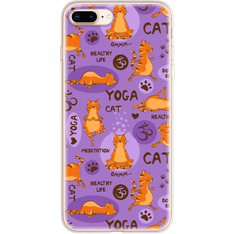 Чехол Uprint Apple iPhone 7/8 Plus Yoga Cat