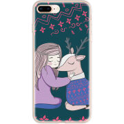 Чехол Uprint Apple iPhone 7/8 Plus Girl and deer