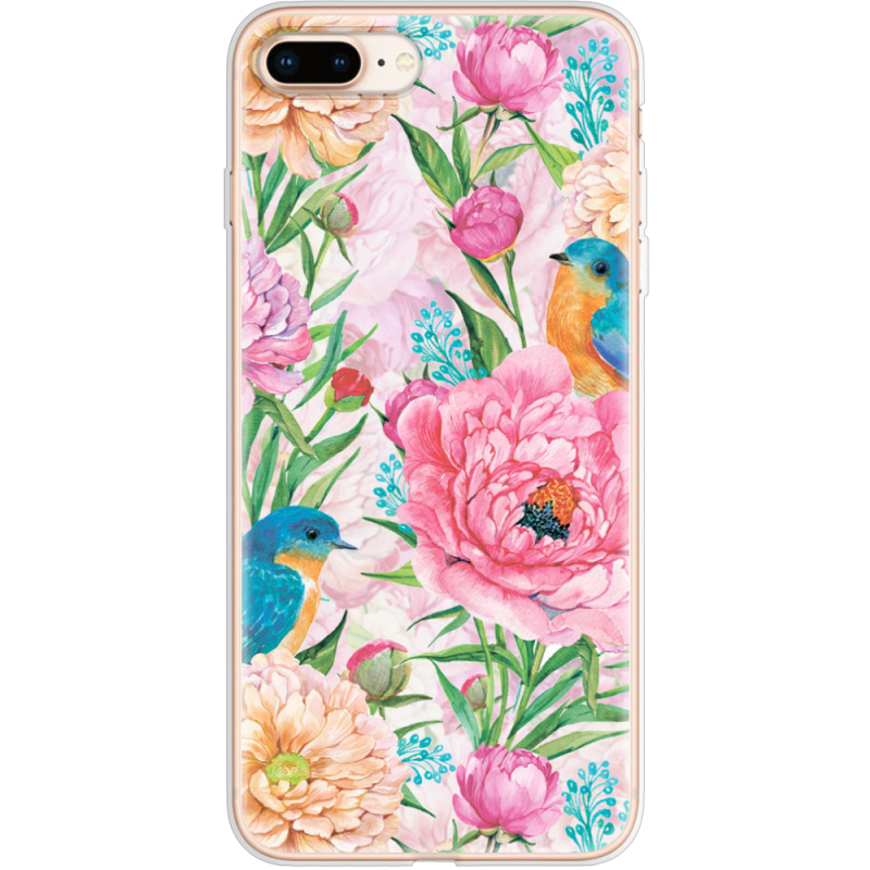 Чехол Uprint Apple iPhone 7/8 Plus Birds in Flowers