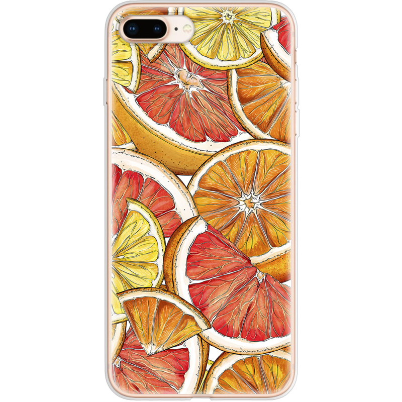 Чехол Uprint Apple iPhone 7/8 Plus Citrus Pattern