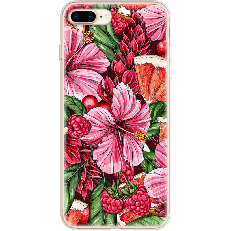 Чехол Uprint Apple iPhone 7/8 Plus Tropical Flowers