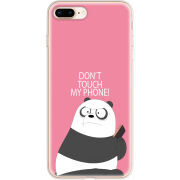 Чехол Uprint Apple iPhone 7/8 Plus Dont Touch My Phone Panda