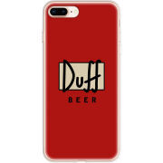 Чехол Uprint Apple iPhone 7/8 Plus Duff beer