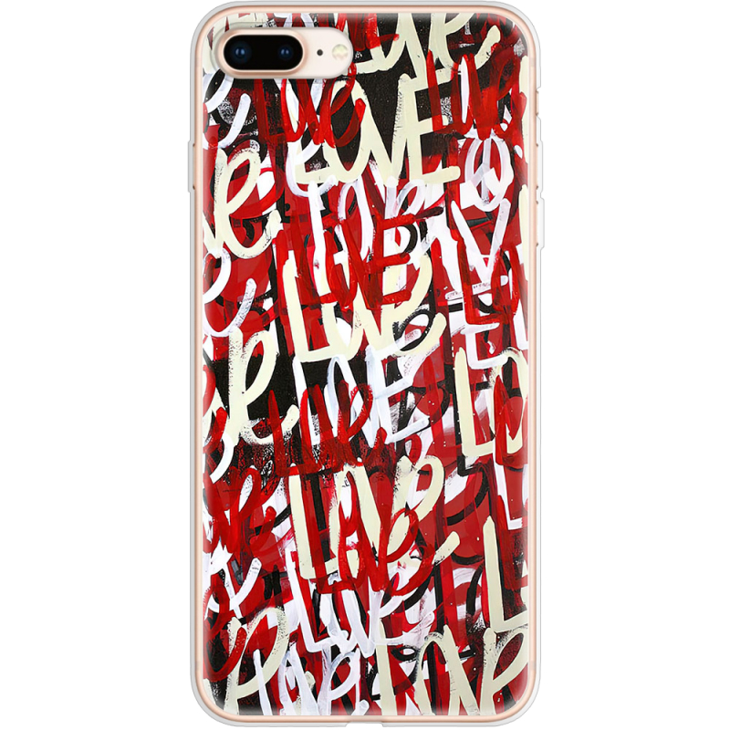 Чехол Uprint Apple iPhone 7/8 Plus Love Graffiti