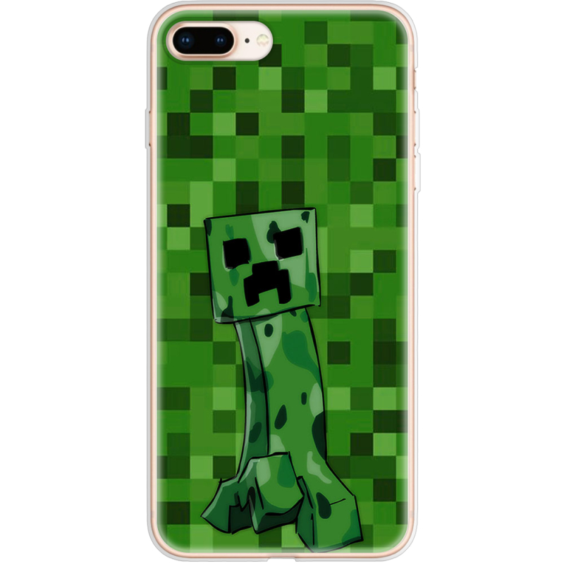 Чехол Uprint Apple iPhone 7/8 Plus Minecraft Creeper