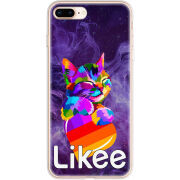 Чехол Uprint Apple iPhone 7/8 Plus Likee Cat