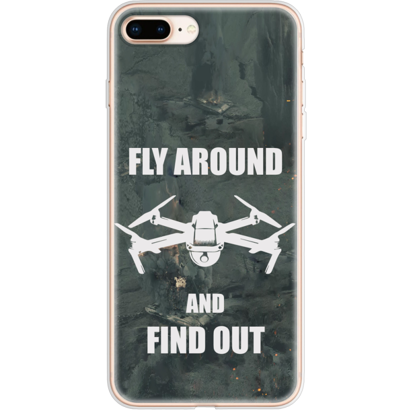 Чехол Uprint Apple iPhone 7/8 Plus Дрон Fly Around