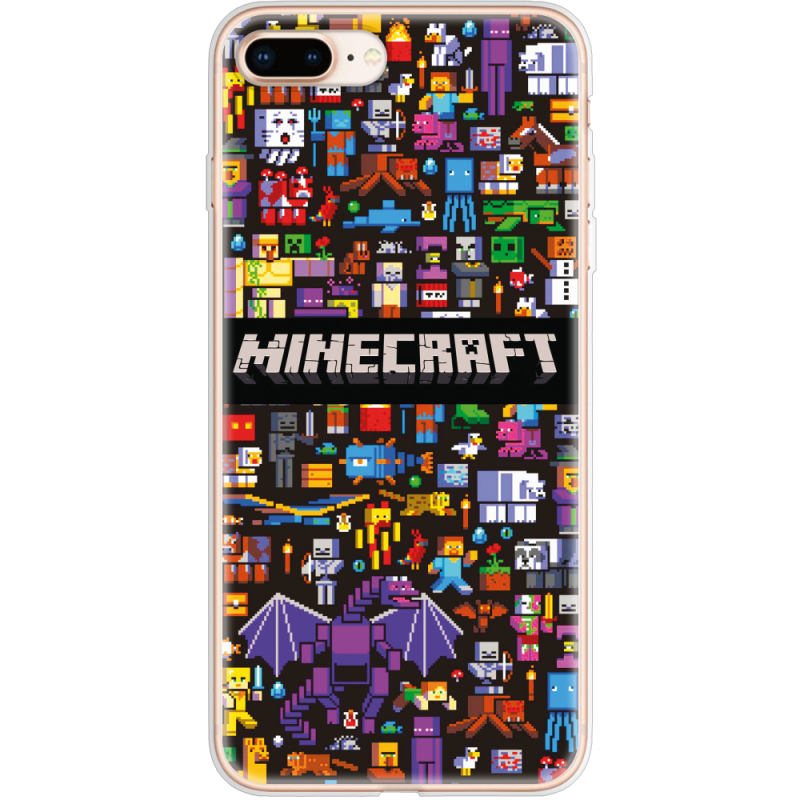 Чехол Uprint Apple iPhone 7/8 Plus Minecraft Mobbery