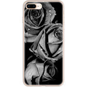 Чехол Uprint Apple iPhone 7/8 Plus Black and White Roses