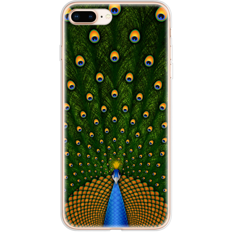 Чехол Uprint Apple iPhone 7/8 Plus Peacocks Tail