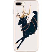 Чехол Uprint Apple iPhone 7/8 Plus Black Deer