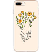 Чехол Uprint Apple iPhone 7/8 Plus Flower Hands
