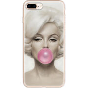 Чехол Uprint Apple iPhone 7/8 Plus Marilyn Monroe Bubble Gum