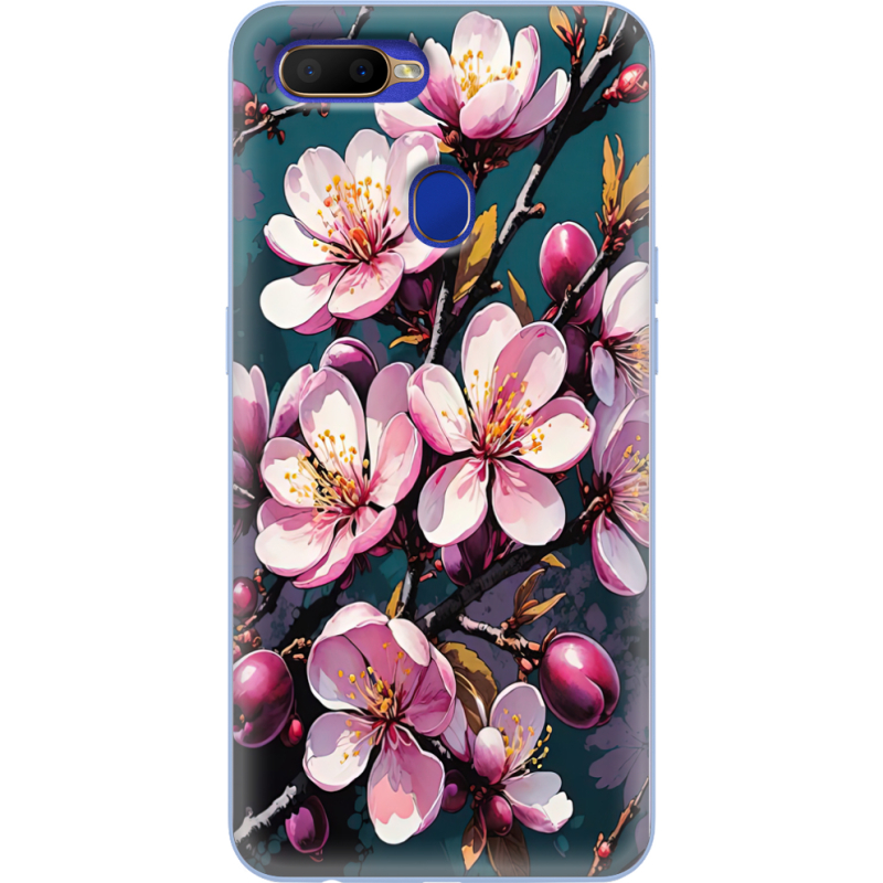 Чехол BoxFace OPPO A12 Рожевий аромат