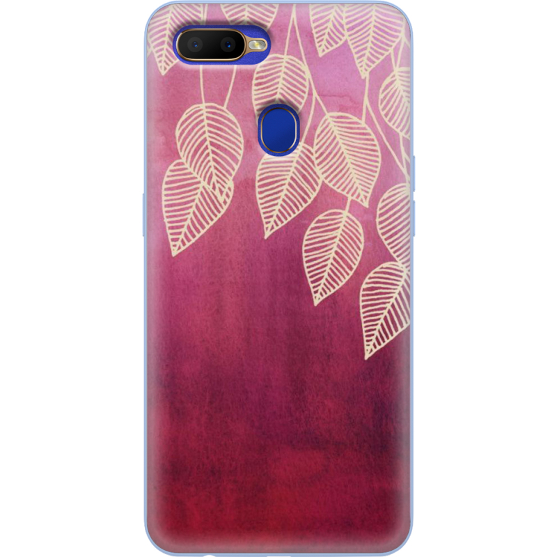 Чехол BoxFace OPPO A12 Gold Leaves