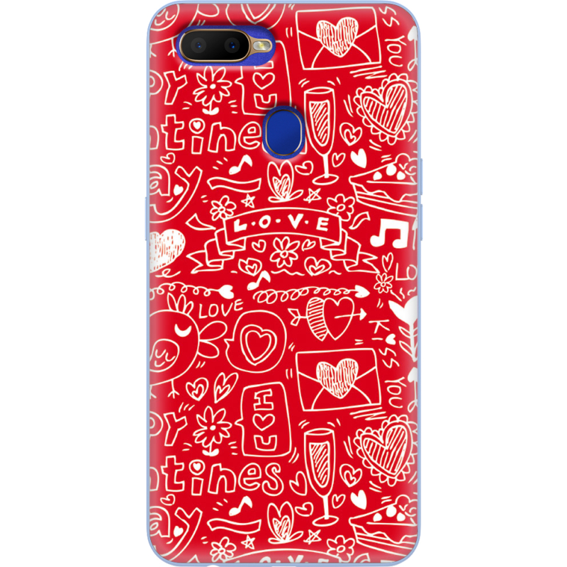 Чехол BoxFace OPPO A12 Happy Valentines