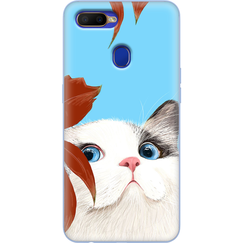 Чехол BoxFace OPPO A12 Wondering Cat