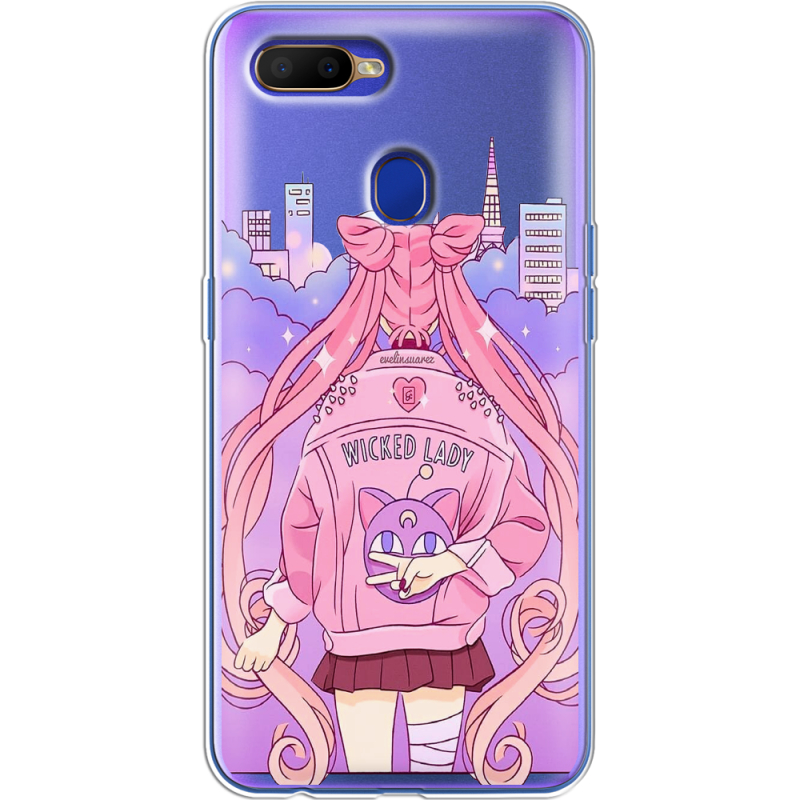 Прозрачный чехол BoxFace OPPO A12 Wiked Lady