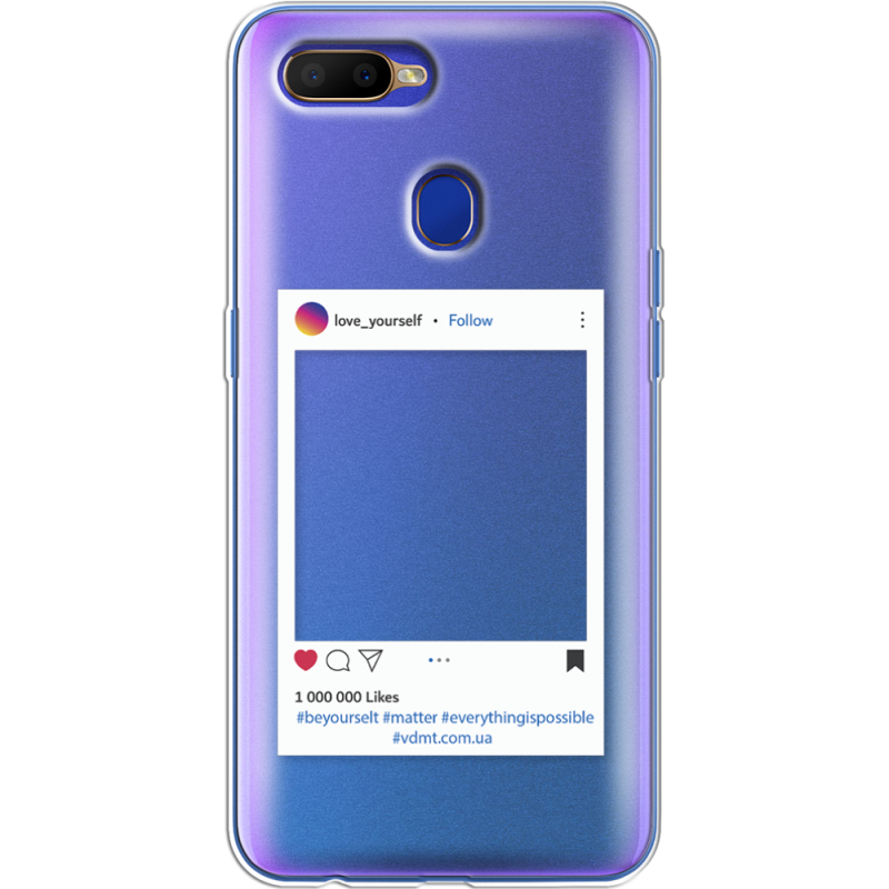 Прозрачный чехол BoxFace OPPO A12 Insta