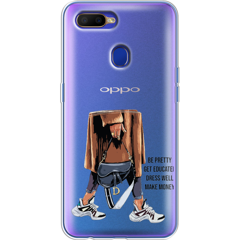 Прозрачный чехол BoxFace OPPO A12 Motivation