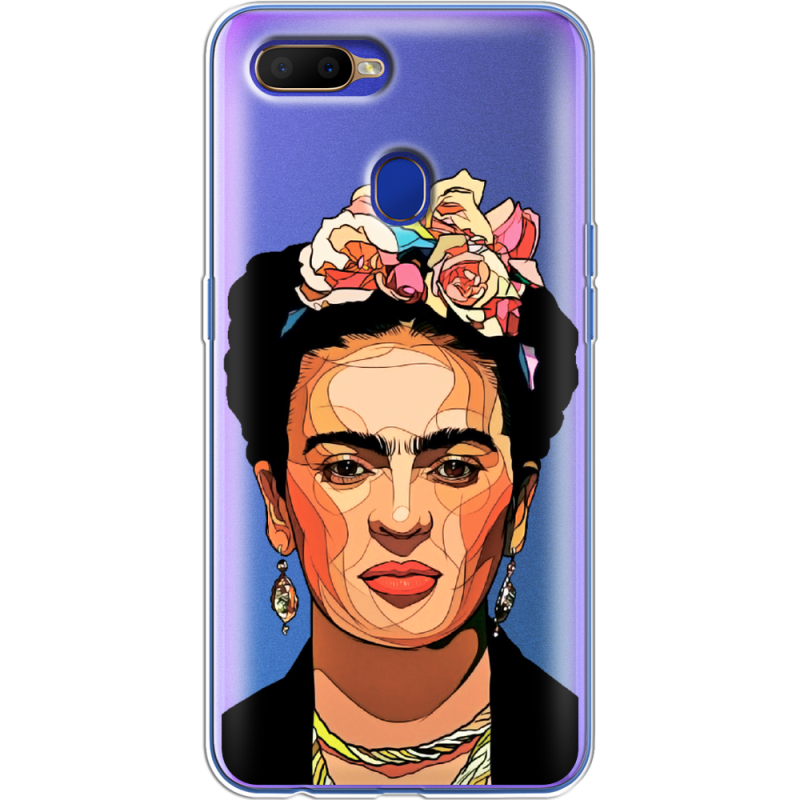 Прозрачный чехол BoxFace OPPO A12 Фрида Кало