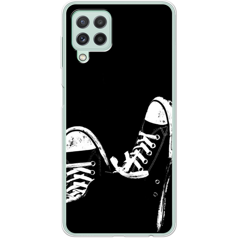 Чехол BoxFace Samsung A225 Galaxy A22 Black Sneakers