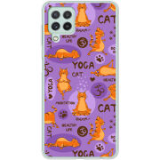Чехол BoxFace Samsung A225 Galaxy A22 Yoga Cat